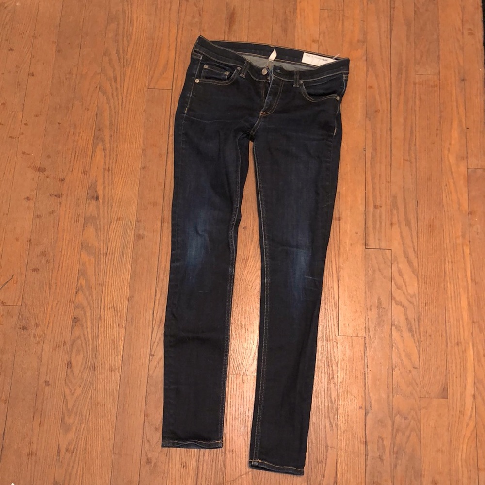 Rag & Bone Dark Wash Skinny Jean - sz 27